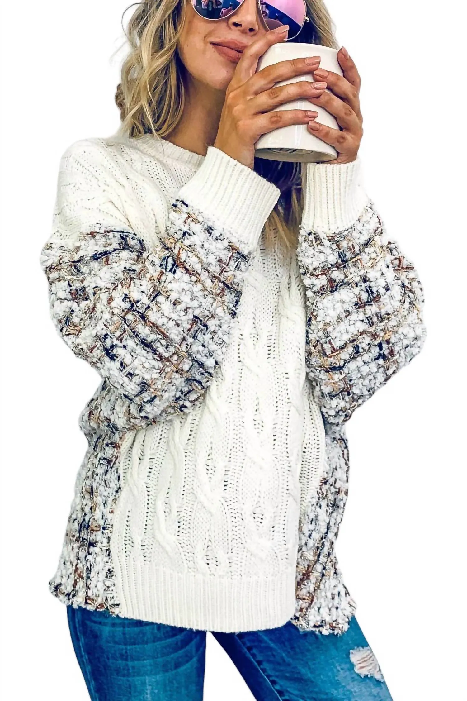 And The Why - Party in the Back Sweater