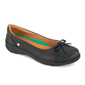 Andrea - Women's Leather Ballerinas Ultra Comfort Flats