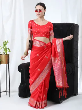Banarasi soft silk saree