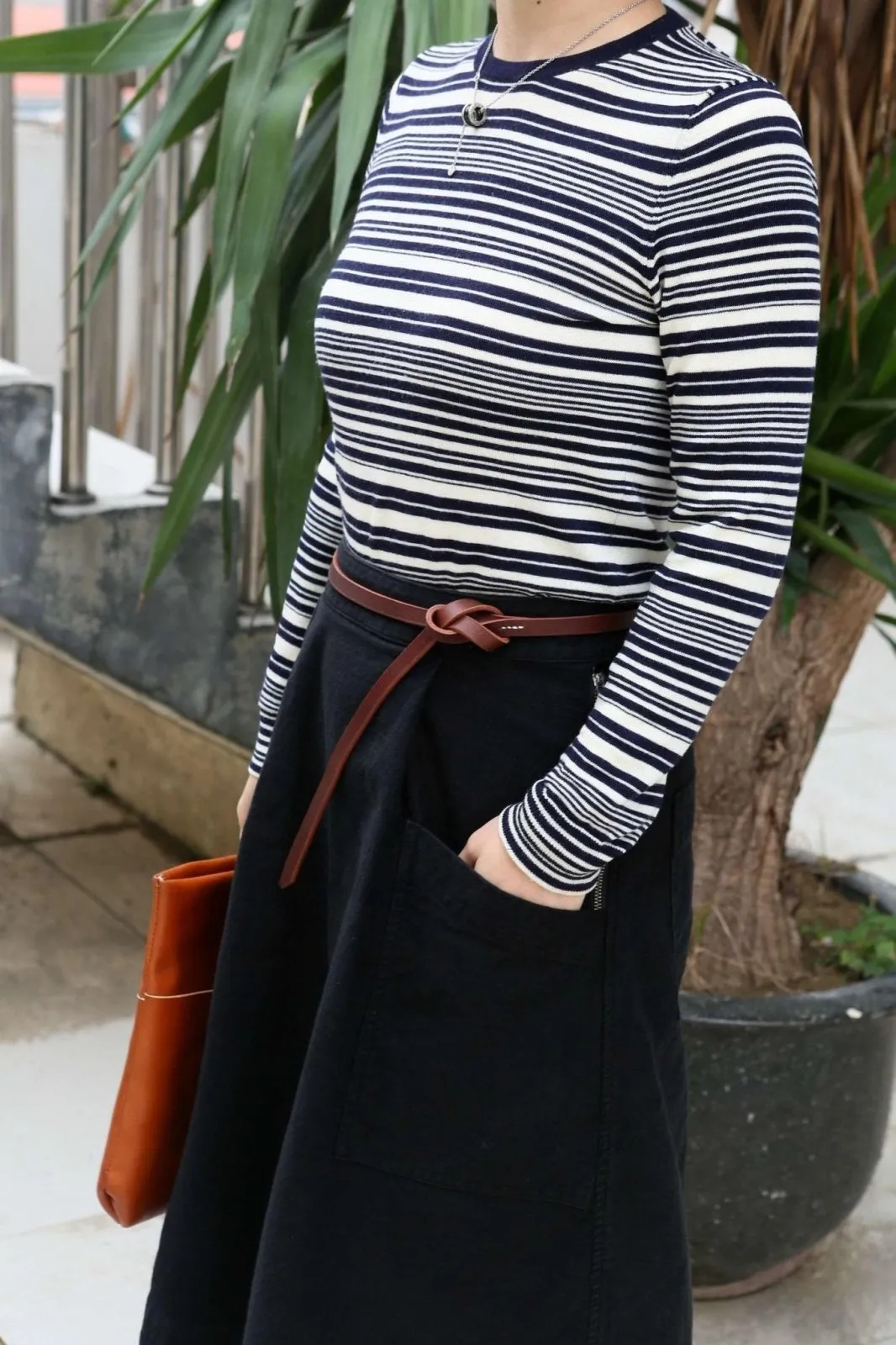 Black brown women belt for dresses coat