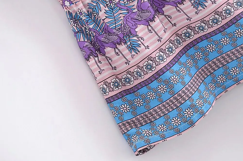 Boho Midi Dress, Sundress, Lavender Silene
