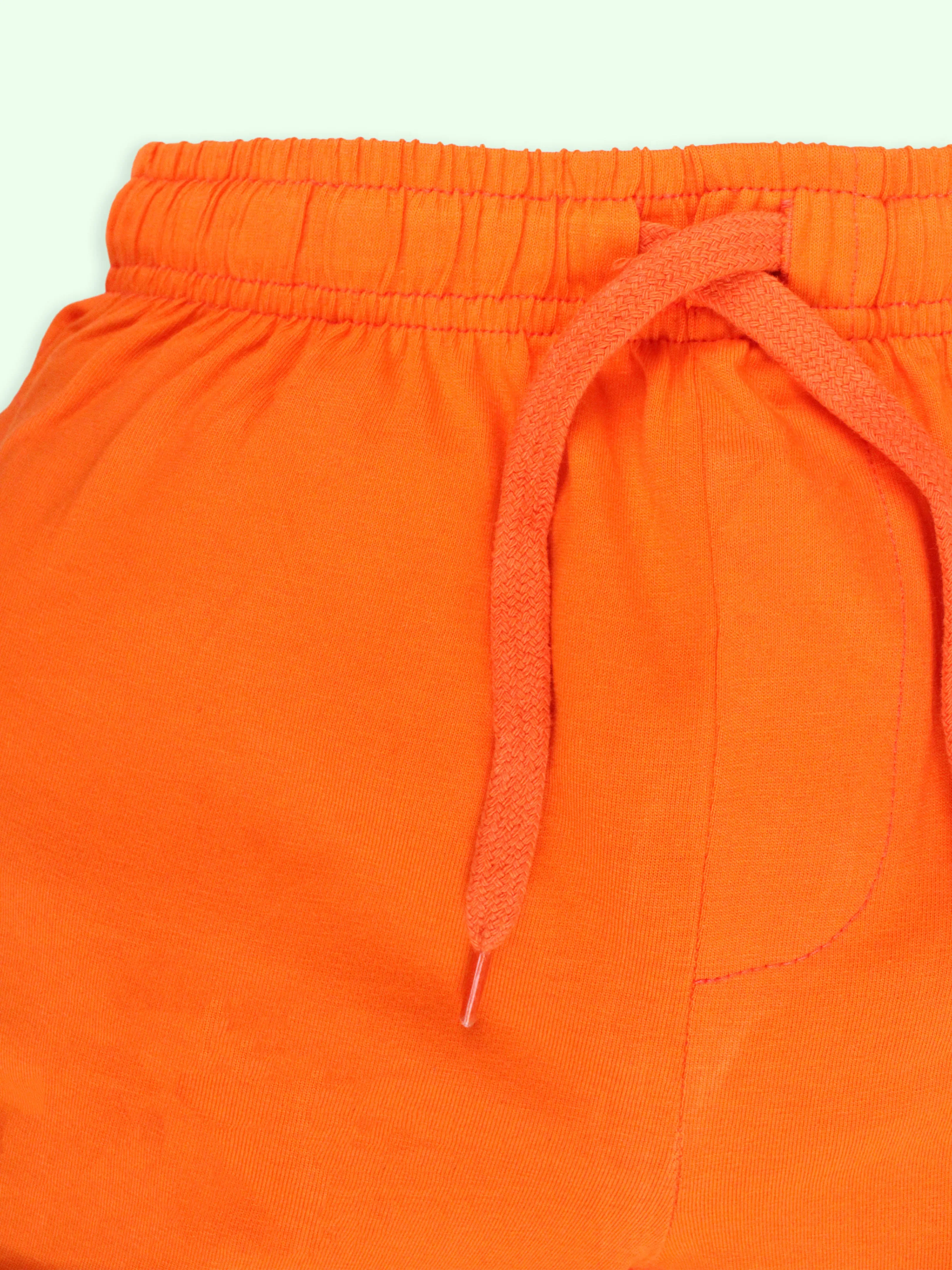 Boys Solid Knee length Basic Shorts