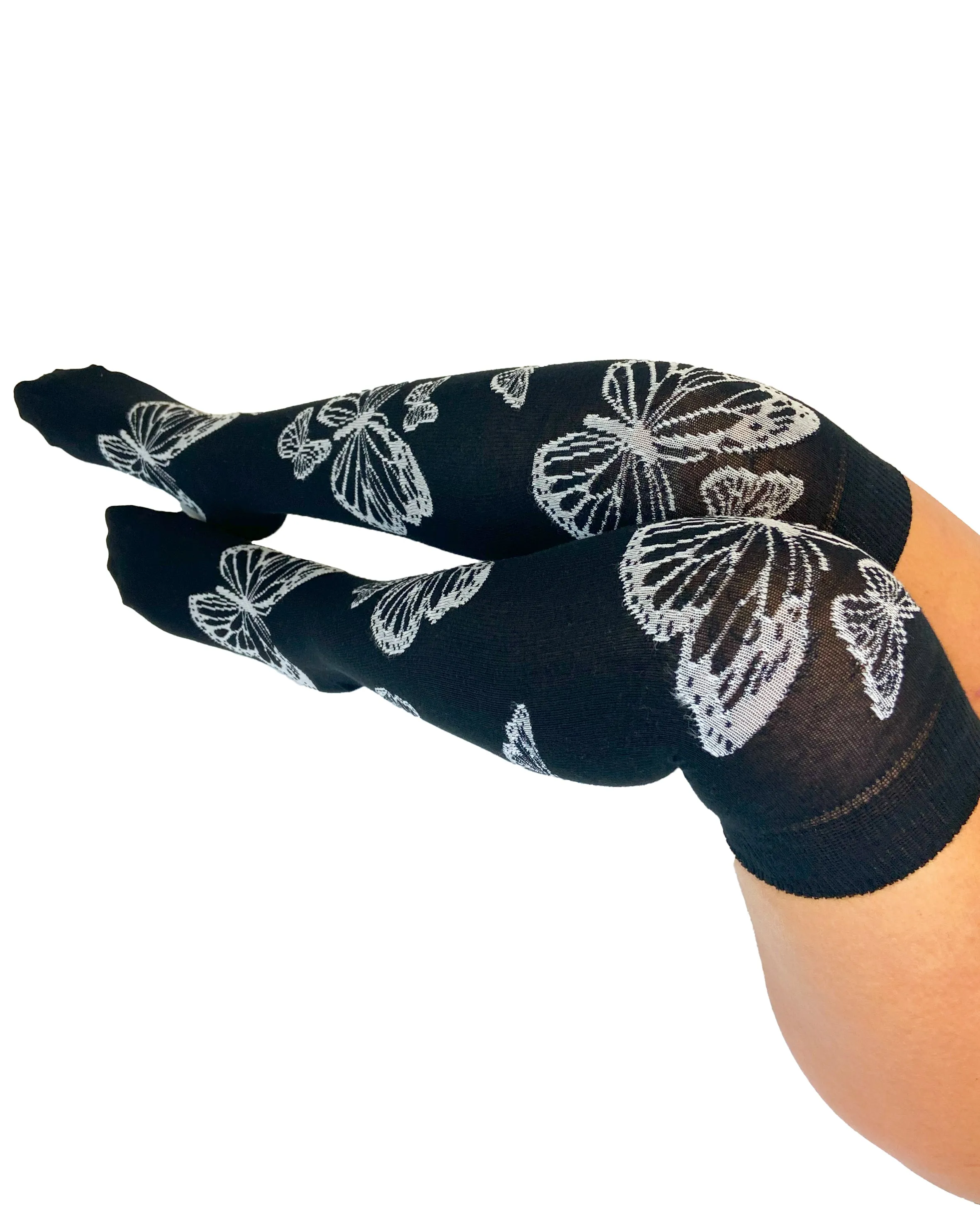 Butterfly Over The Knee Socks