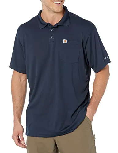 Carhartt 106662 Men's Force Relaxed Fit Lightweight Short-Sleeve Pocket Polo