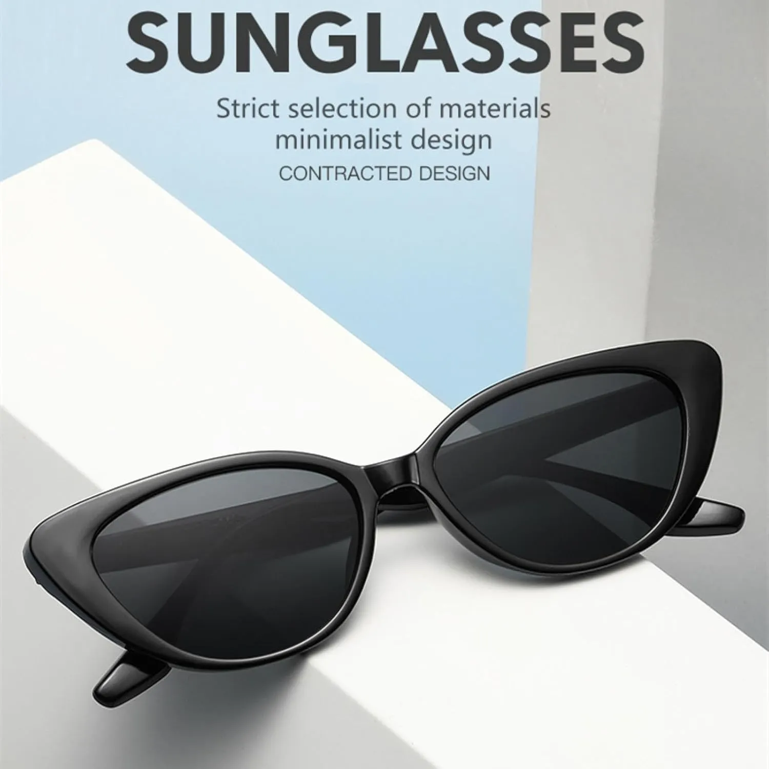 Cat Eye Women Men Sunglasses Outdoor Sports Fashion Uv400 Trendy