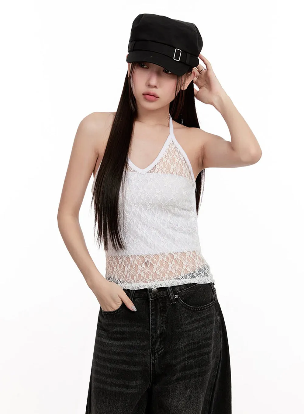 Chic Buckle Belt Hat IM524