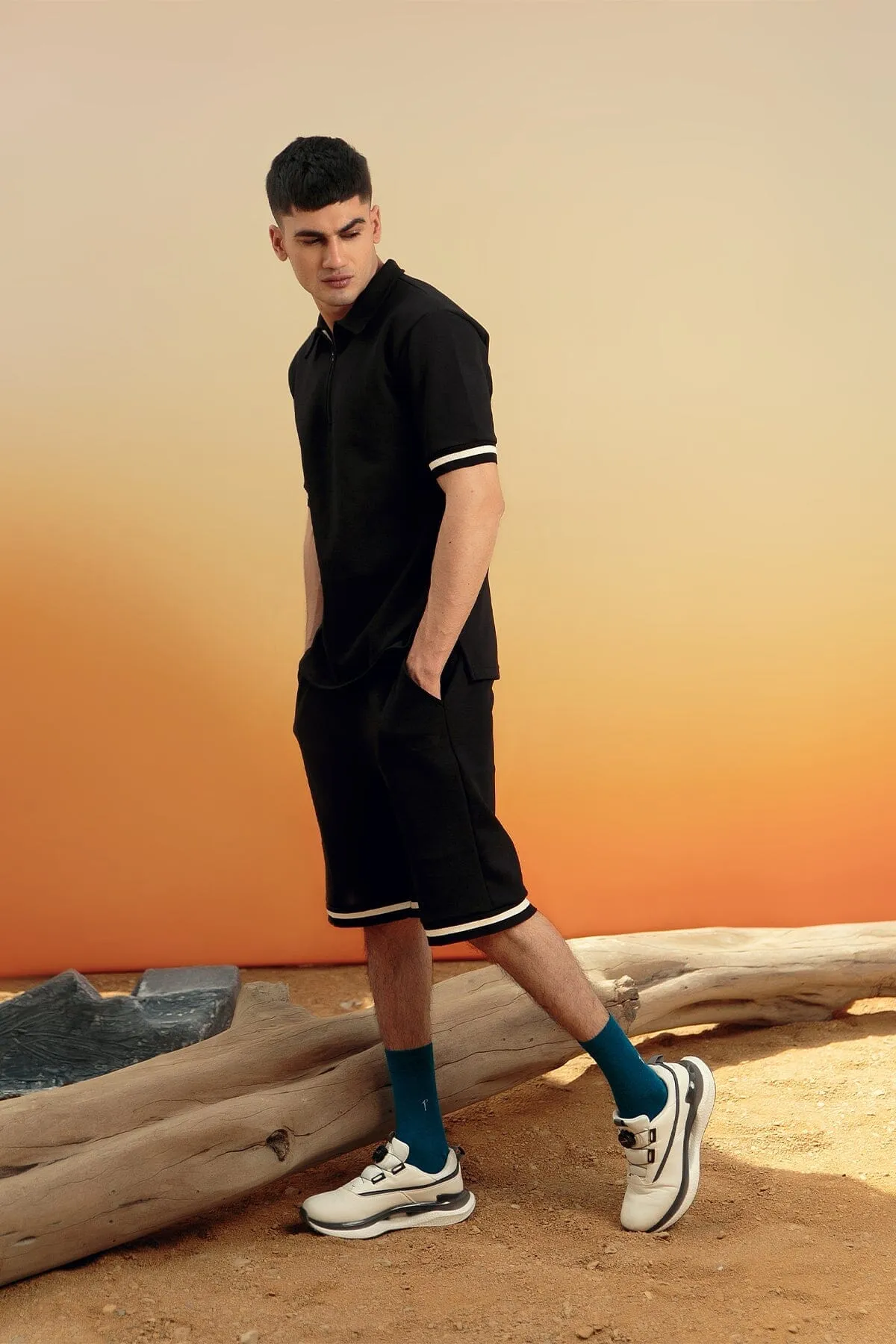Contrast Polo