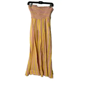 Dress Casual Midi By Free People In Orange, Size: S