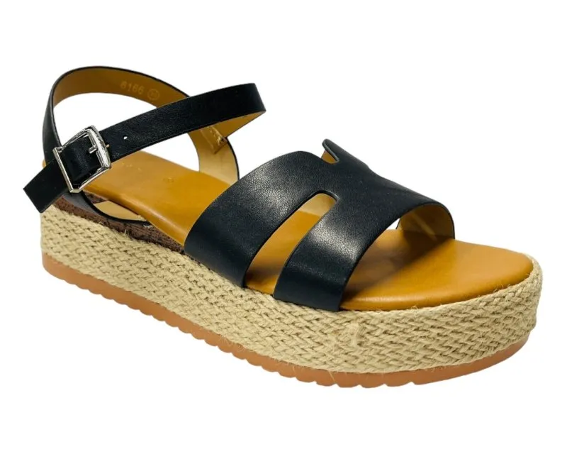 Espadrille Wedge Platform Sandals