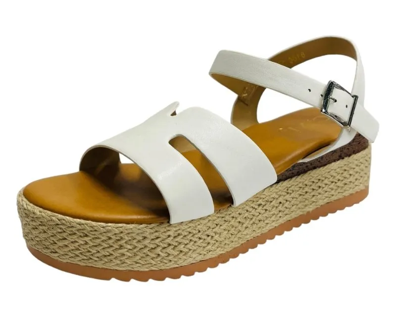 Espadrille Wedge Platform Sandals