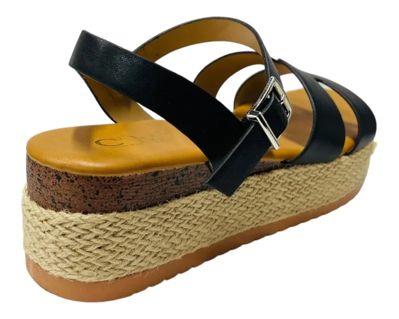 Espadrille Wedge Platform Sandals
