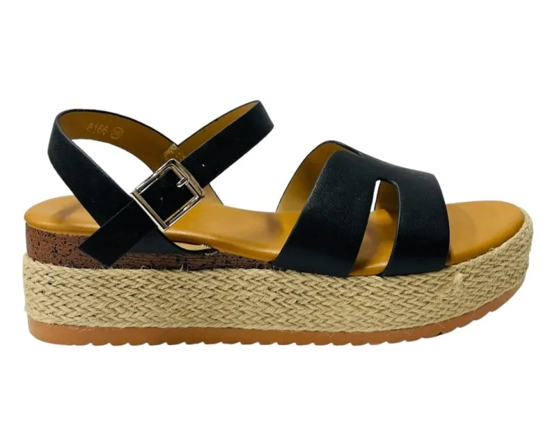 Espadrille Wedge Platform Sandals
