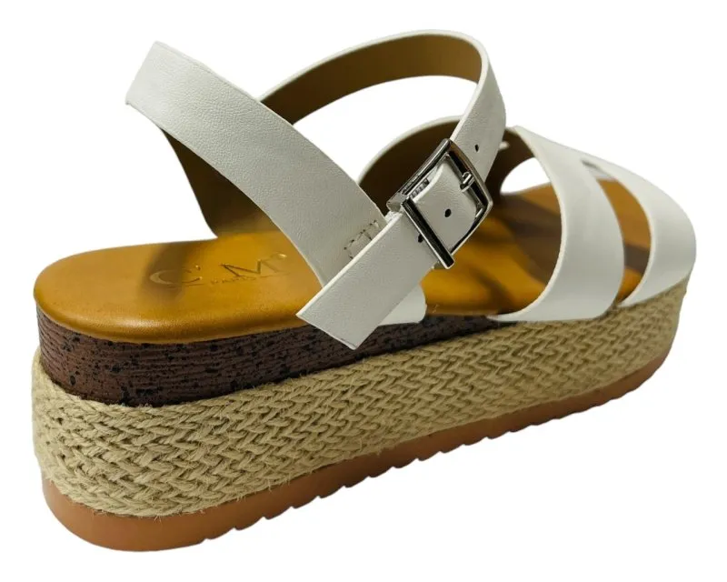 Espadrille Wedge Platform Sandals