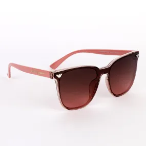 Exclusive Space Pink And Brown Lens Sunglasses