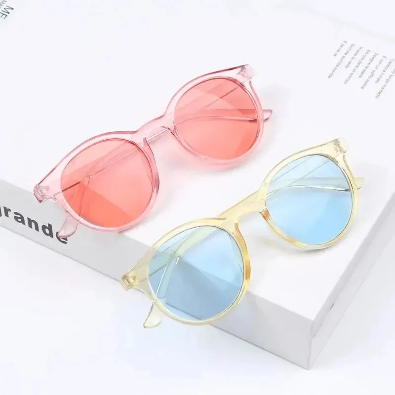 Kids Fashion Sunglasses Square Children Sunglasses Boy Girl Stylish Goggles Baby Student Eyeglasses Party Eyewear UV400