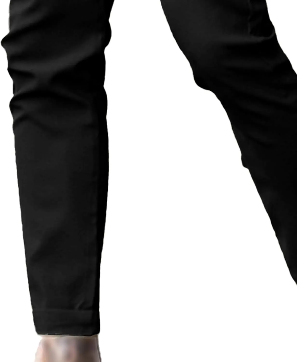 Mens Dress Pants Fashion Slim Fit Chino Pencil Pant Skinny Stretch Comfy Feet Pants Trousers Casual Pant