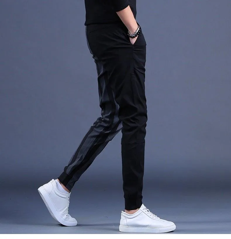 Men's Fashion Stripe Casual Joggers