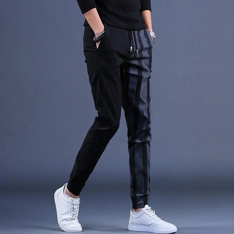 Men's Fashion Stripe Casual Joggers