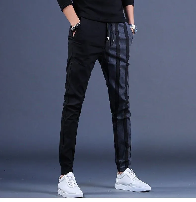 Men's Fashion Stripe Casual Joggers