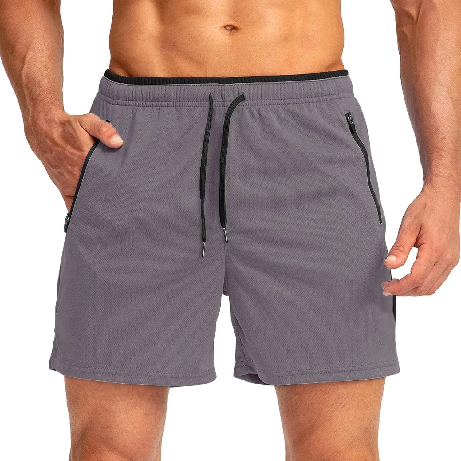 Mens Shorts Athletic Comfy Lightweight and Comfortable Sports Shorts with Pocket 2025 Summer