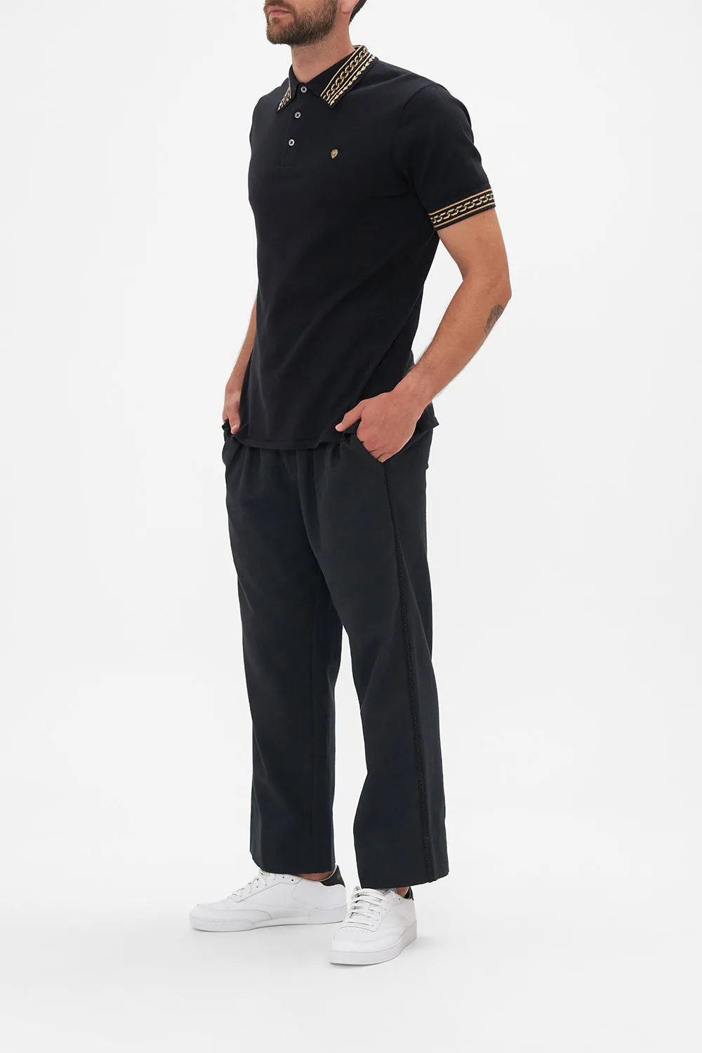 RELAXED POLO SHIRT TETHER ME NOT