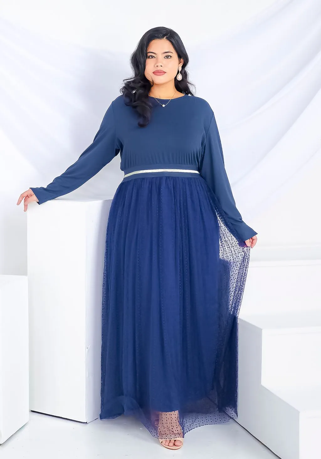 Sasha Tulle Maxi Dress