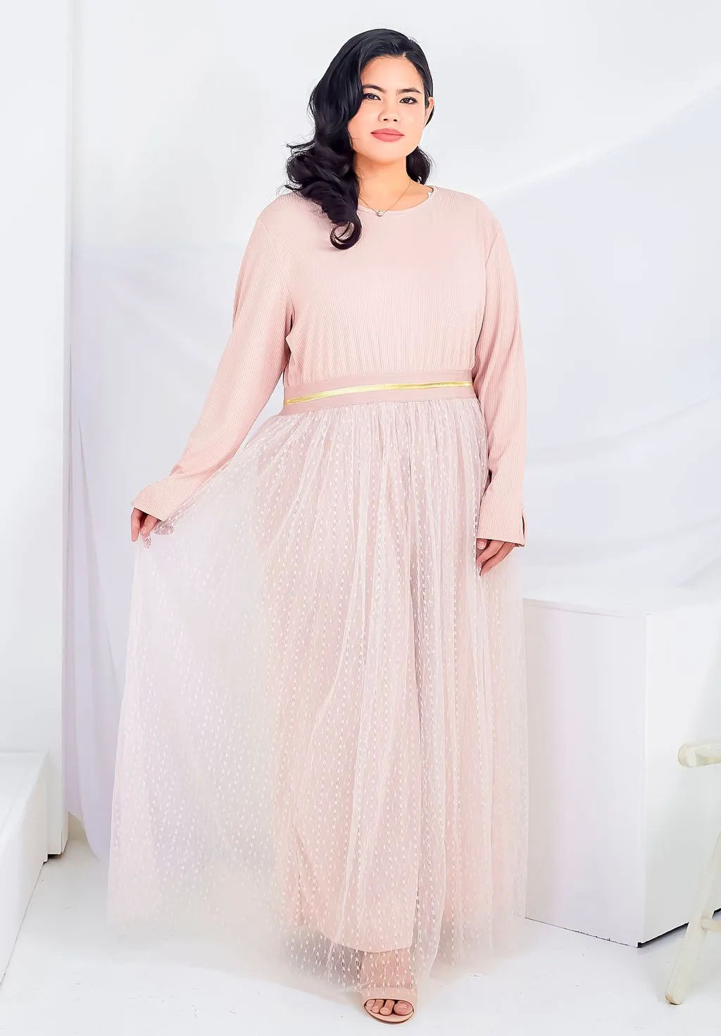 Sasha Tulle Maxi Dress