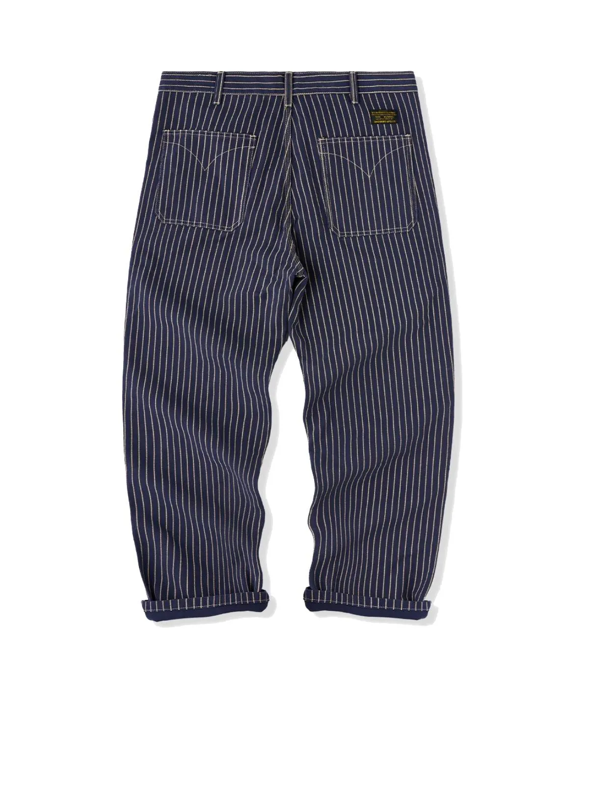 Solid Color & Wabash Stripe Work Pants
