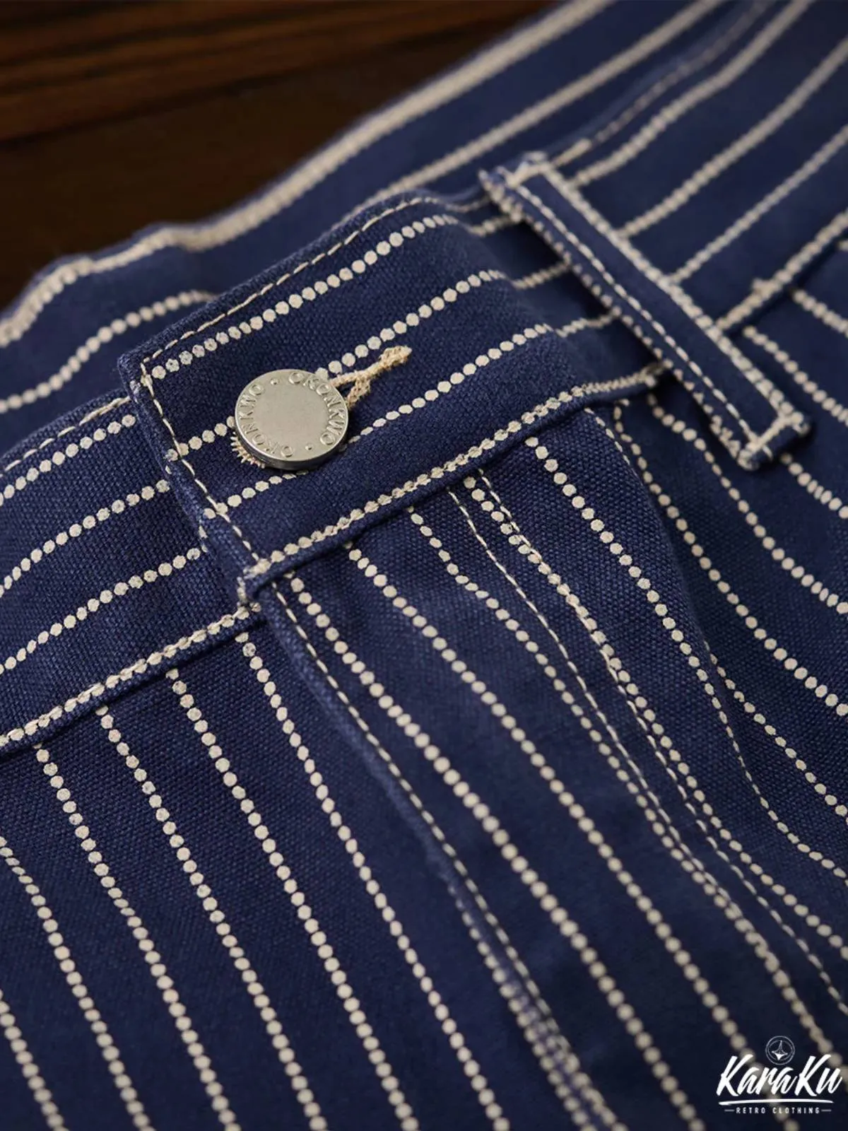 Solid Color & Wabash Stripe Work Pants
