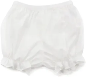 Summer 100% Cotton Girls Shorts White Lace Safety Pants Breathable and Comfortable