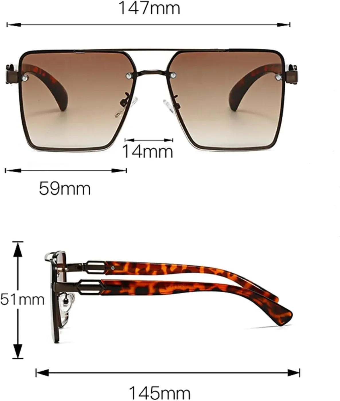 Sunglasses for Men Women Trendy Sun Glasses Goggle Man Glasses Shades Female Eyewear Sunglasses