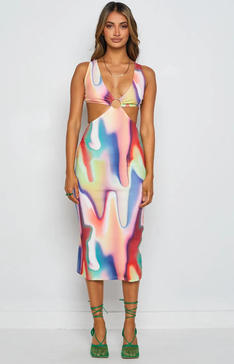Sylvia Multi Midi Dress