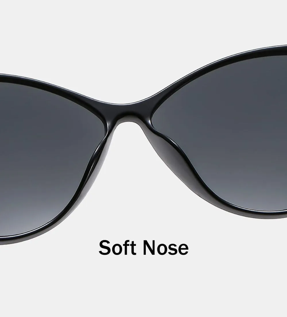 Trendy Cool Cat Eye Sunglasses for Women 90s Vintage Retro Shades