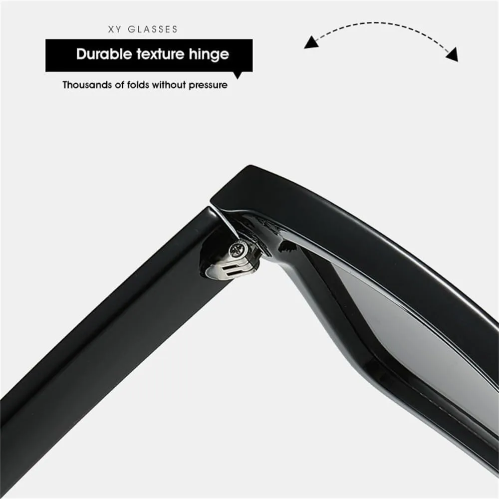 Trendy Sunglasses Cat Eye Sunglasses Men Women Vintage PC Lens Frame