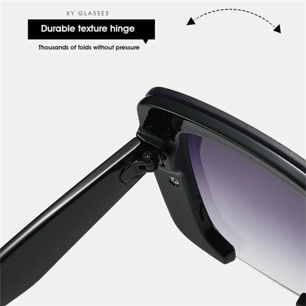 Trendy Sunglasses Sunglasses Women Men Cat Eye Gradients Lens PC Frame Vintage Eyewear