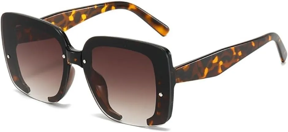 Trendy Sunglasses Sunglasses Women Men Cat Eye Gradients Lens PC Frame Vintage Eyewear