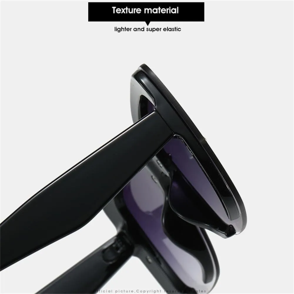 Trendy Sunglasses Sunglasses Women Men Cat Eye Gradients Lens PC Frame Vintage Eyewear