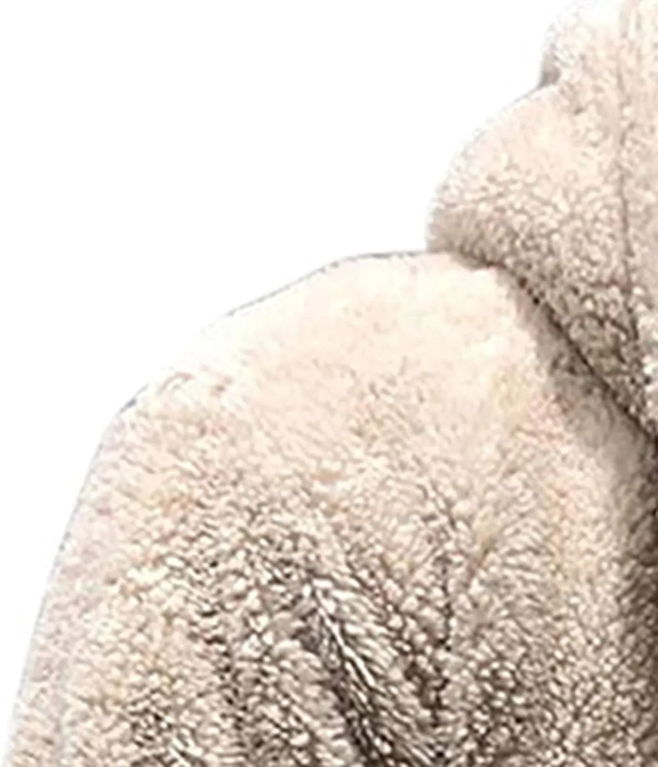 tuduoms Mens Winter Coat Fuzzy Sherpa Hoodie Sweatshirt Long Sleeve Full Zip Fleece Soft Jackets Winter Hooded Parka Outwear