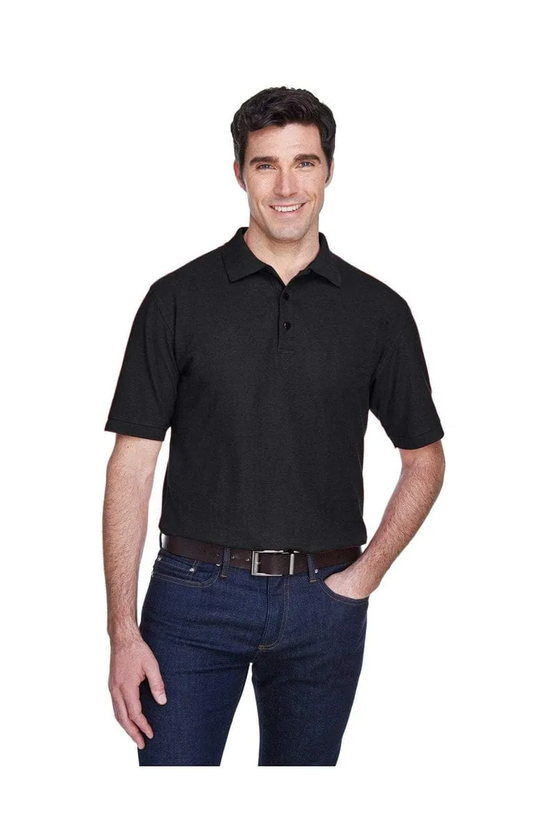 UltraClub 8540: Men's Whisper Pique Polo