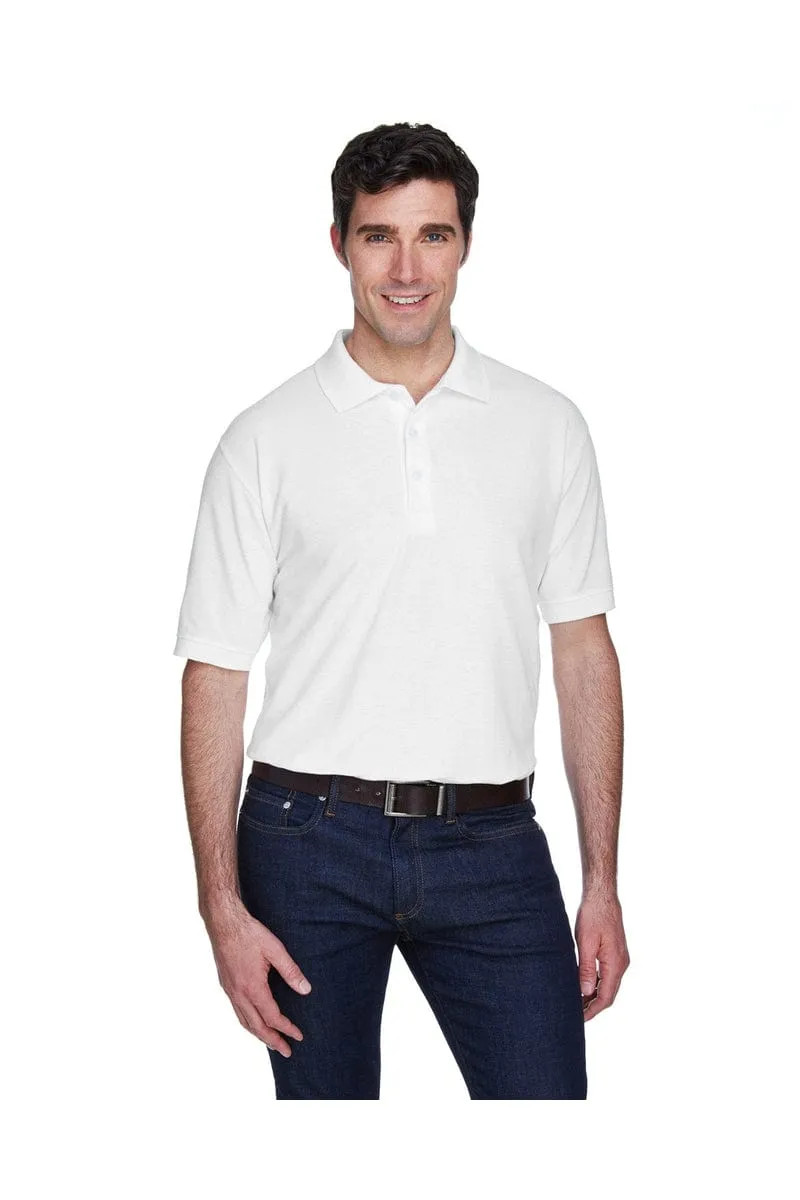 UltraClub 8540: Men's Whisper Pique Polo