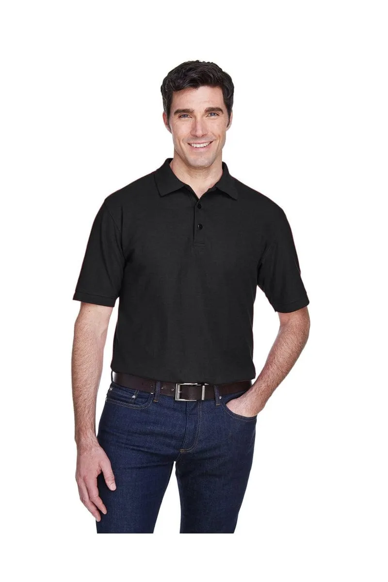 UltraClub 8540: Men's Whisper Pique Polo