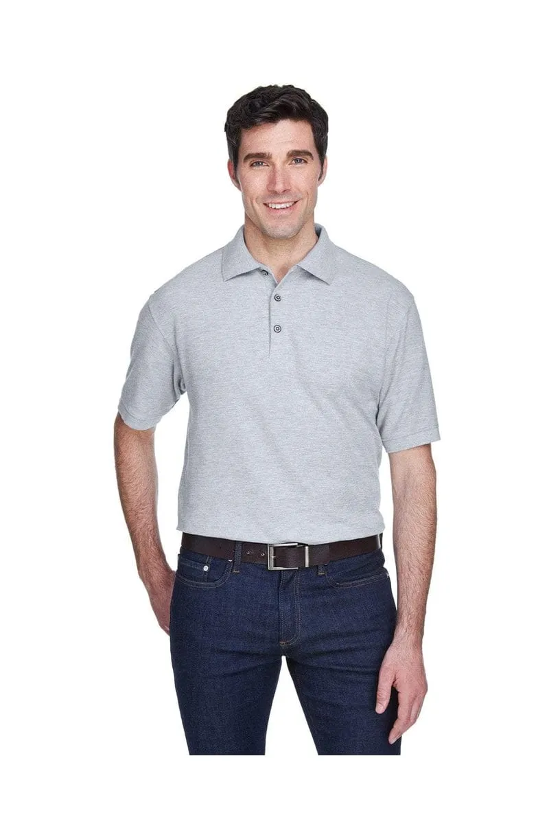 UltraClub 8540: Men's Whisper Pique Polo