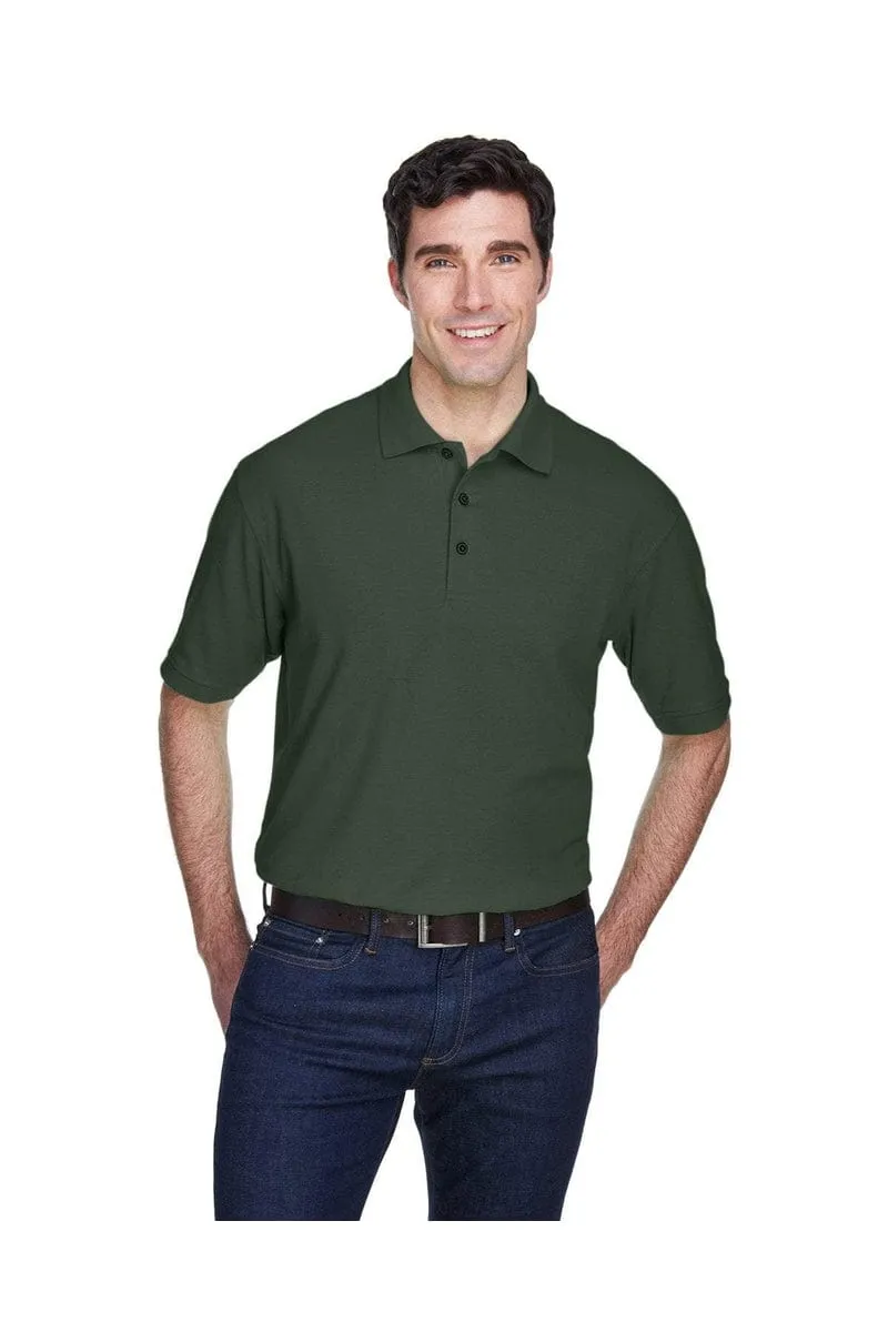 UltraClub 8540: Men's Whisper Pique Polo