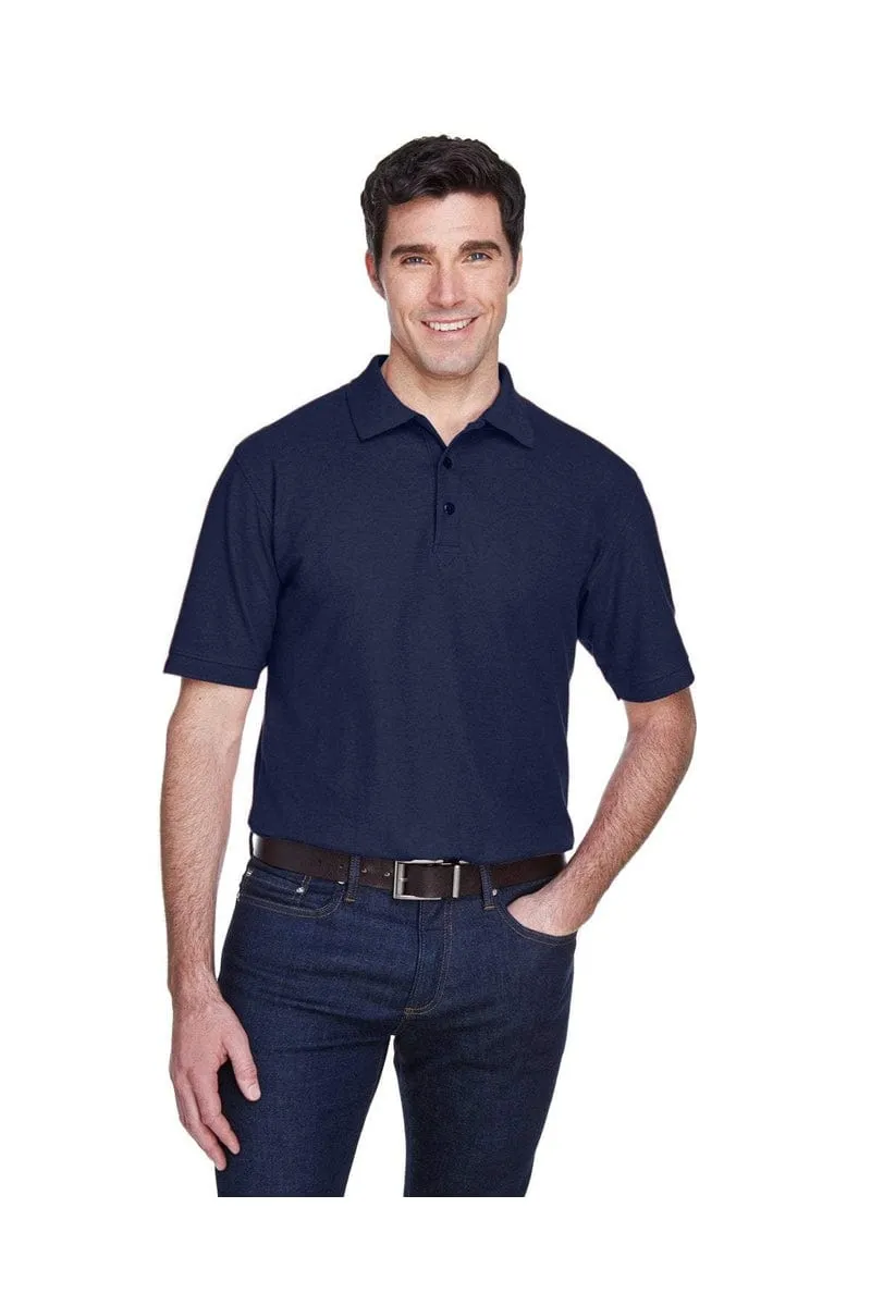 UltraClub 8540: Men's Whisper Pique Polo