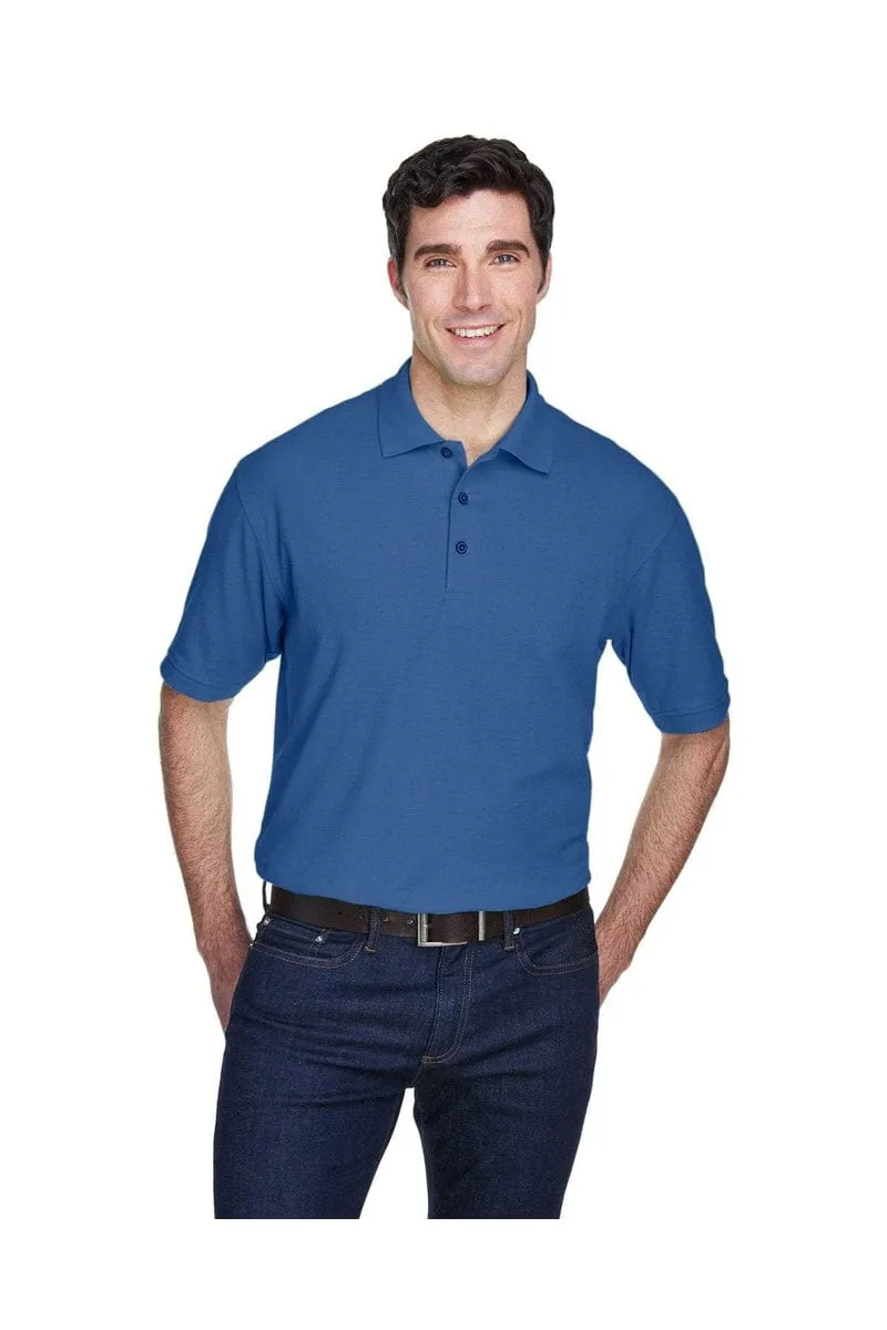UltraClub 8540: Men's Whisper Pique Polo