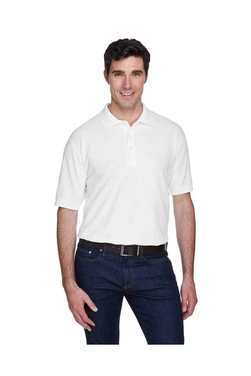 UltraClub 8540: Men's Whisper Pique Polo