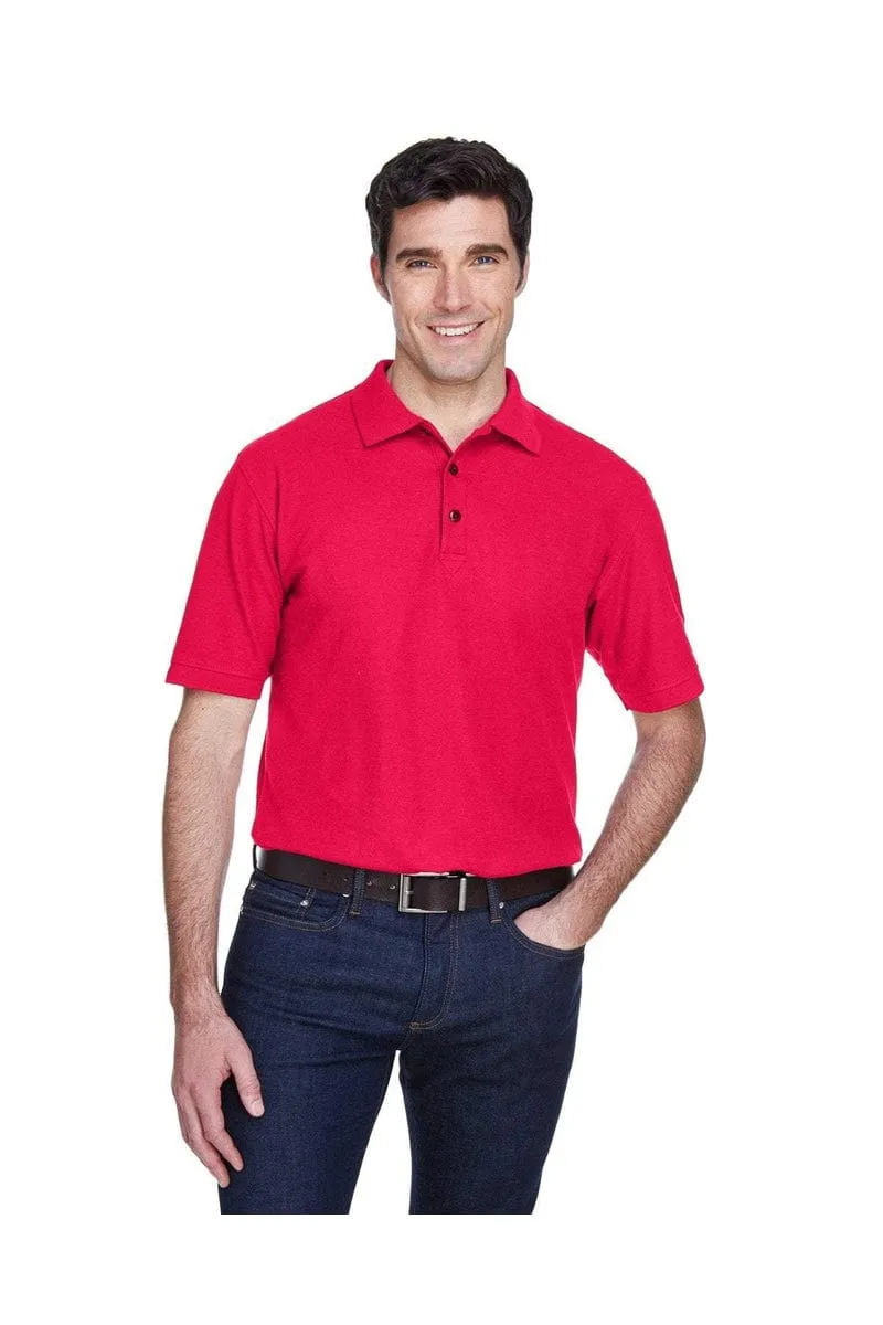 UltraClub 8540: Men's Whisper Pique Polo