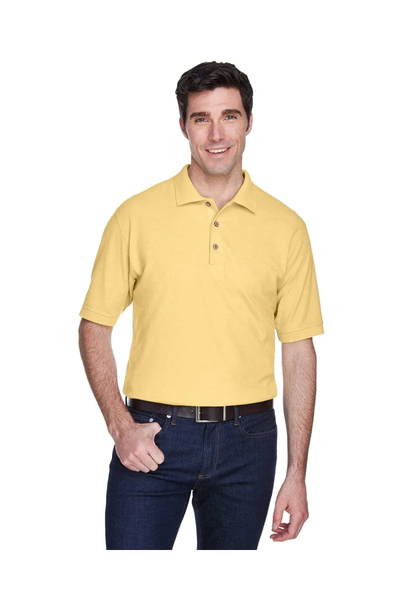 UltraClub 8540: Men's Whisper Pique Polo