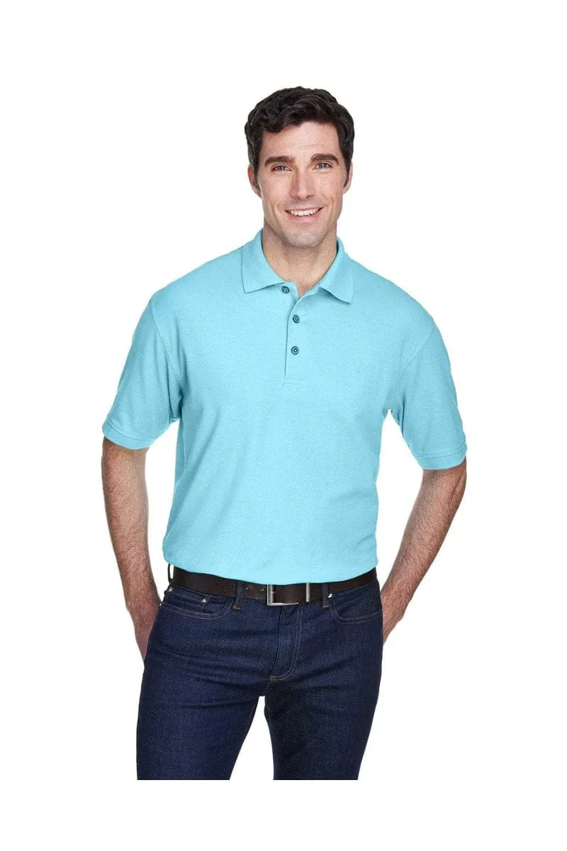 UltraClub 8540: Men's Whisper Pique Polo