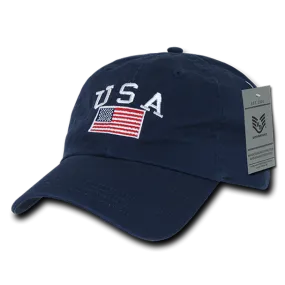 USA Flag Relaxed Graphic Cap